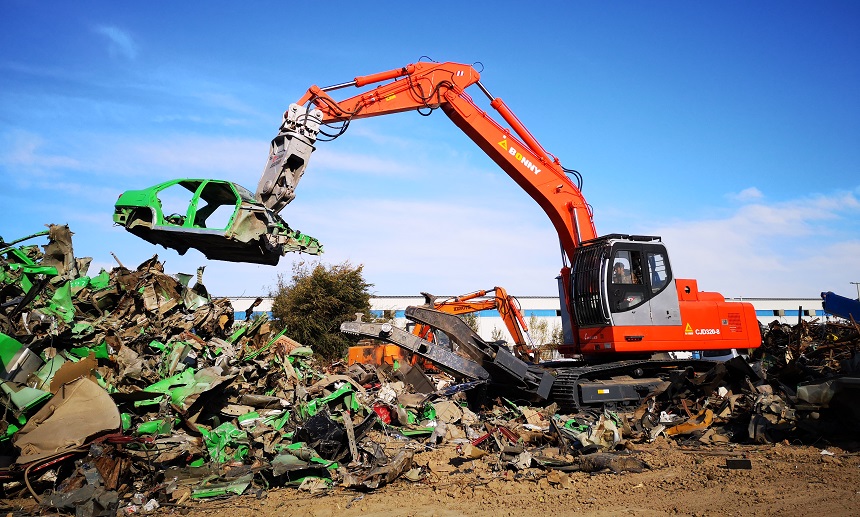 電動報廢汽車拆解機 電動報廢汽車拆解機